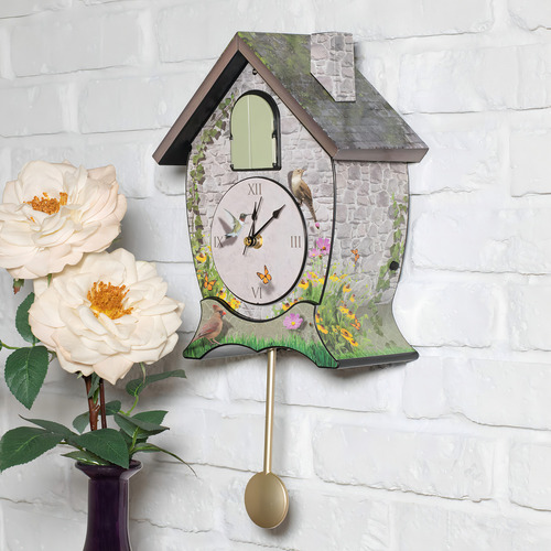Reloj De Cuco De Jardín Con Sonido De Pared
