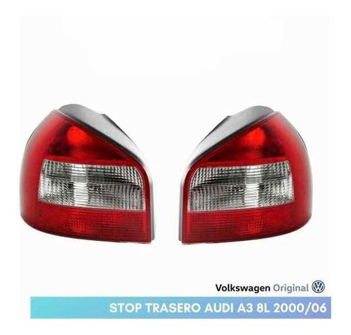 Stop Trasero  Der Audi A3 8l 2000 - 06 Volkswagen Original