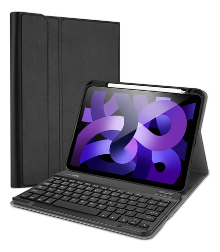 Forro Estuche Funda Smart Case Con Teclado Para iPad Linkon