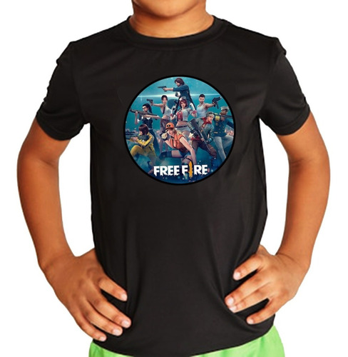 Remera Free Fire Para Chicos