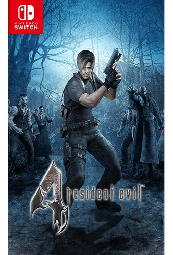 Resident Evil 4 - Nintendo Switch Fisico Cover Impreso