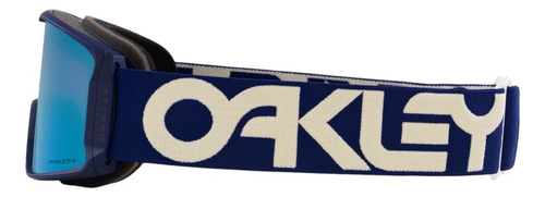 Antiparras Oakley Snow Line Miner L Navy Prizm Snow Sapphire Lente Prizm Snow Sapphire Iridium Armazón Matte Navy