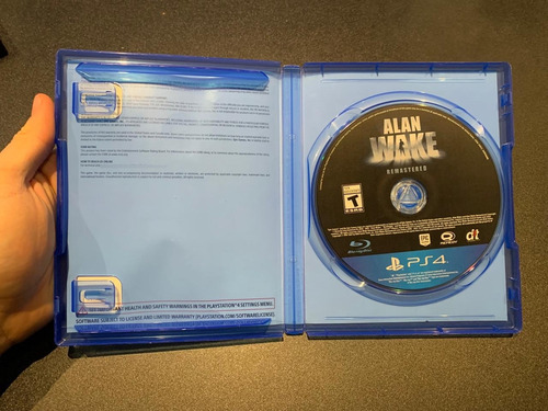 Alan Wake Remastered Ps4 (Usado)