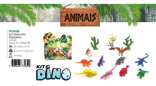 Miniaturas Dinossauros Animais Jurassicos Pvc Pronta Entrega