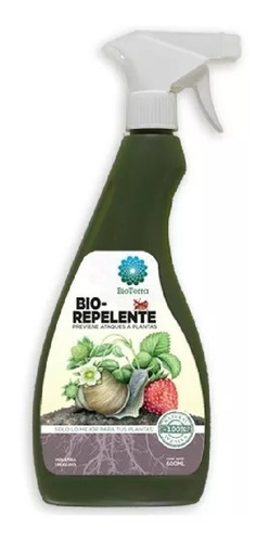 Bio Repelente Orgánico - Bioterra 600 Ml Contra Plagas