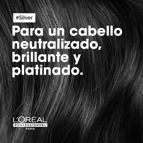 Shampoo Cabello Con Canas Silver Serie Expert 300ml