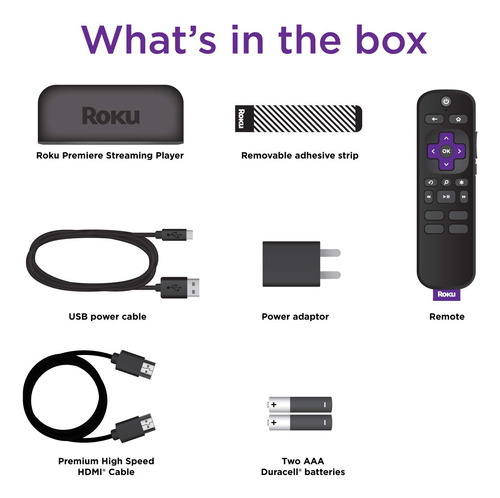 Roku Premiere | Reproductor Multimedia En Streaming Hd/4k/hd