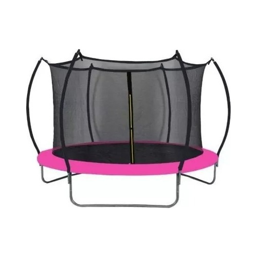 Cama Elástica Trampolin 305 Cm Rosa 10ft Sdt-1003hi