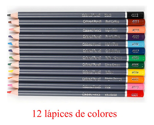 Kit De Lápices De Dibujo Y Boceto Con Accesorios 74 Pzs Lollanda Muramaudi