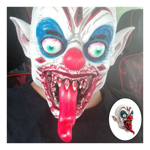 G Máscara De Látex De Terror Palhaço Do Diabo Paranew 2024