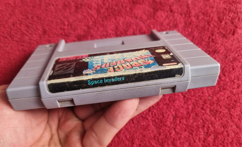 Space Invaders Snes Cartucho Original (Usado)
