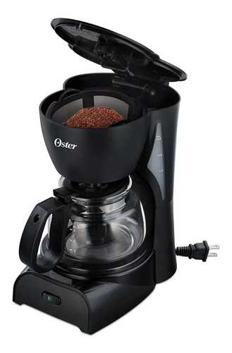 Imagen 3 de 4 de Cafetera Oster BVSTDCDR5 semi automática negra de filtro 220V