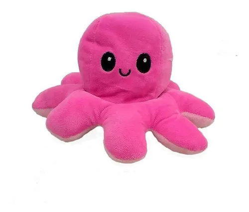 Humor Pulpo reversible a dos caras colores rosa y rosa MercadoLibre