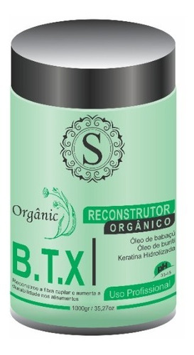 Reconstrutor B.t.x Orgânico Silkey 1000gr