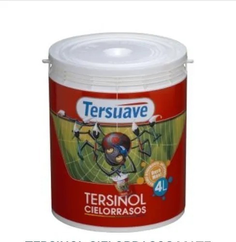 Cielorrasos Tersuave Tersinol 4 Lts.  T.o 