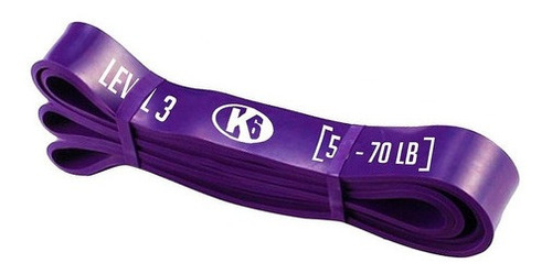 Banda De Resistencia Nivel 3 Color Morado K6