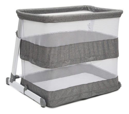 Cuna Y Cama Infantil Simmons Kids Room2grow 2 En 1, Color Gr