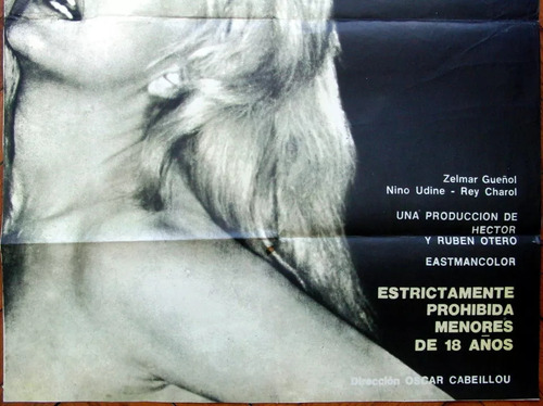 Libertad Leblanc Furia En La Isla Poster 1978 (Usado)