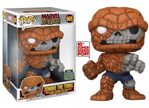 Funko Pop! Zombies The Thing N°665 /marvel Zombies / 26 Cms