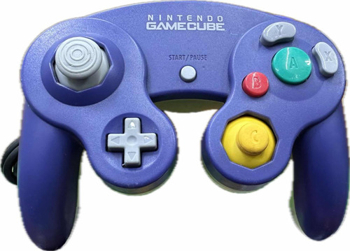 Control Nintendo Gamecube Morado/transparente Original (Reacondicionado)