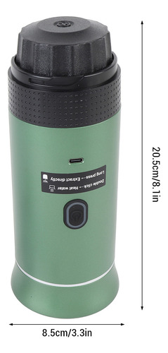 Cafetera Portátil Abs Mini Espresso