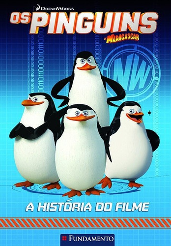 Pinguins De Madagascar Os Historia, De Tracey West. Editora Fundamento Em Português