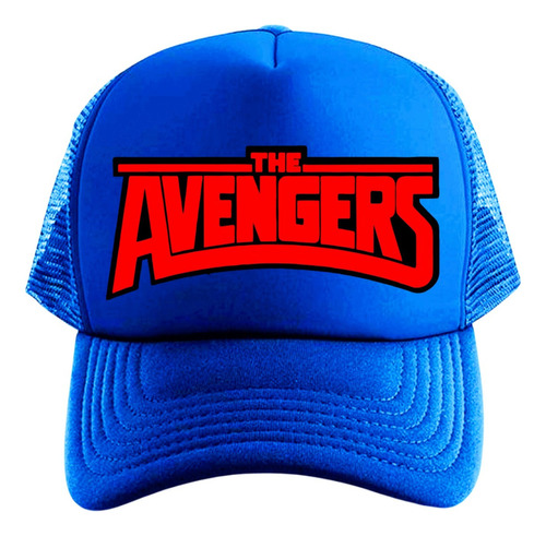 Gorra Trucker The Avengers Series Geeks Blue Vengadores