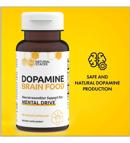 Dopamine Brain Food suplemento De Dopamina Para El Cerebro