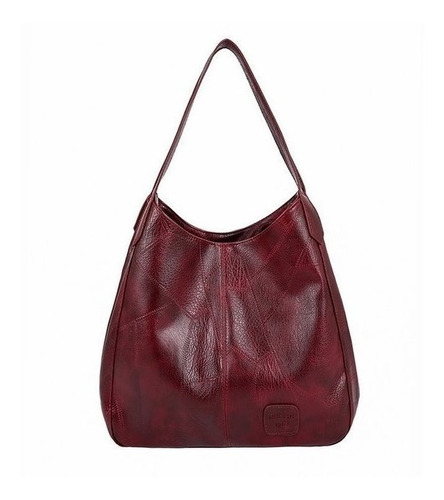 Bolso Cuero Suave Para Mujeres Con Múltiples Compartimentos