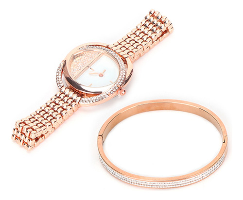 Juego De Relojes, Pulseras Y Joyas Para Mujer, Movimiento De