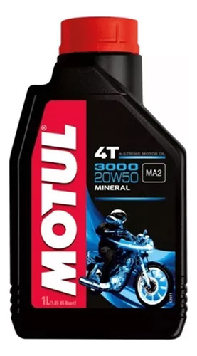 Oleo Moto Motul 3000 20w50 1lt