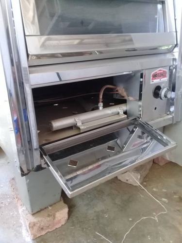 Horno Panadero De 5 Bandejas C/visor, En Acero A Gas Nuevo