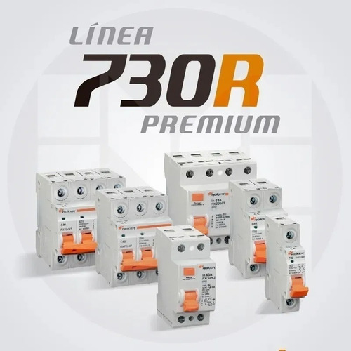 Llave Termica Bipolar 2x10/16/20/25/32a Roker