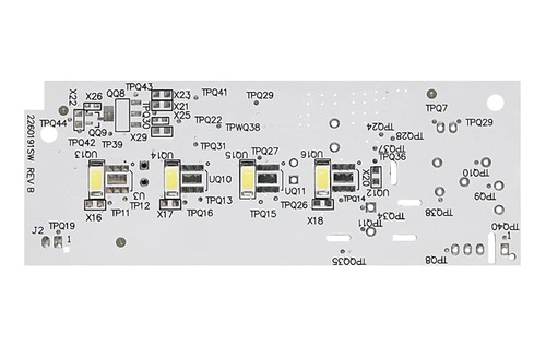 Placa De Luz Led Wpw10515057 W10515057 Apta Para Whirlpool R