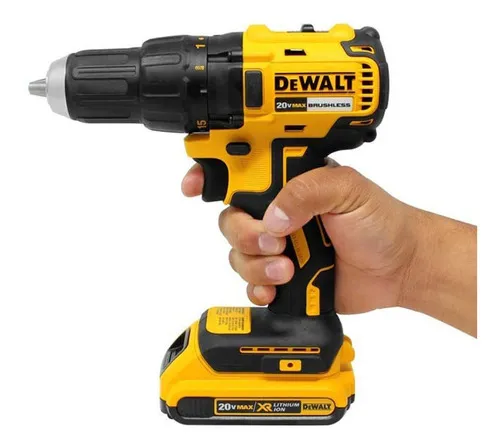 Taladro Atornillador Inalambrico Dewalt Bl 20v 2 Bat Maleta