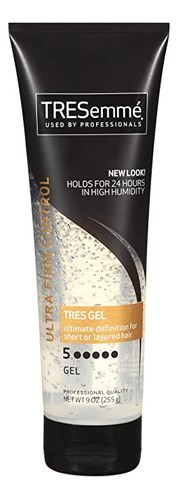 Tresemme Gel Ultra Firme Control #5 Tubo De 9oz (3 Unidades.