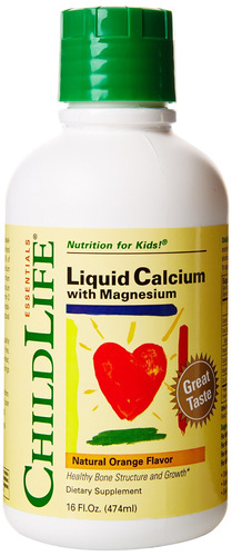 Childlife Liquid Calcium With Magnesium 474ml Naranja