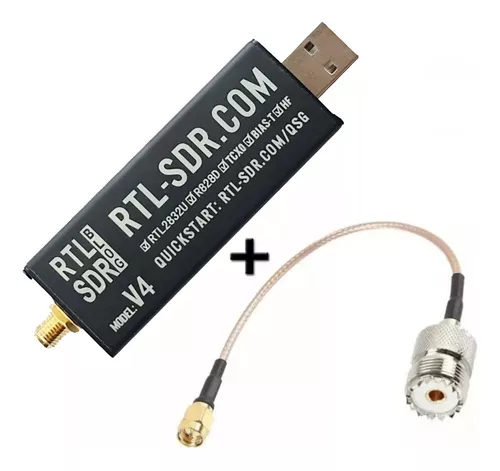 Rtl Sdr Hf Receptor Satelite Hf 40m V3 + Conector Antena Ext