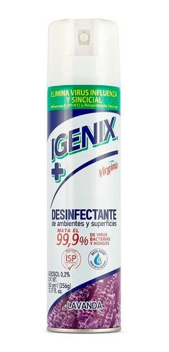 Desinfectante Spray Igenix Aromas * 360 Cc