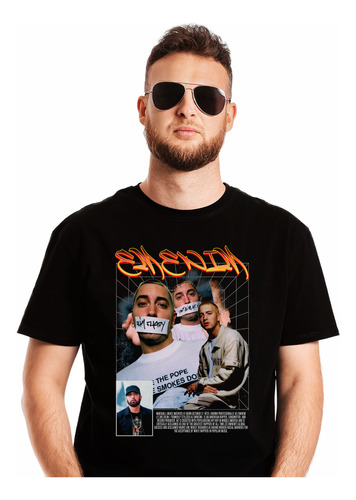 Polera Eminem The Pope Smokes Dope Abominatron