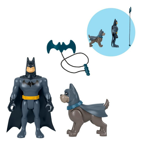 Fisher-price Dc League Of Super-pets Batman Ace, Conjunto De