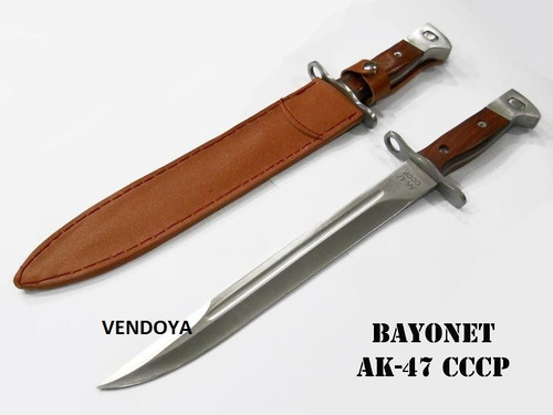 Bayoneta Para Ak47 Kalashnikov Cccp Vaina + Regalo Cuchillo