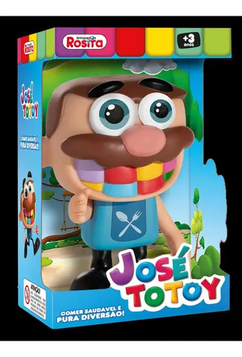 Boneco José Comilão Totoy Kids 19cm Articulado - Rosita 1108