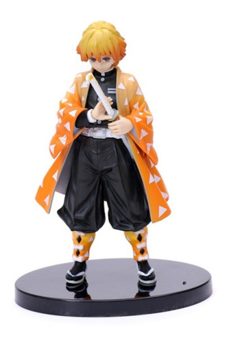 Figura Zenitsu Agatsuma Kimetsu No Yaiba Demon Slayer 15cm