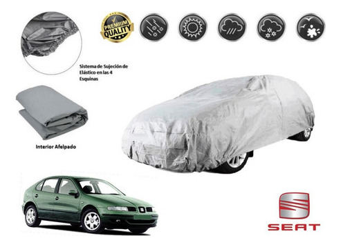 Funda Car Cover Afelpada Premium Seat Leon 1.8 T 2003