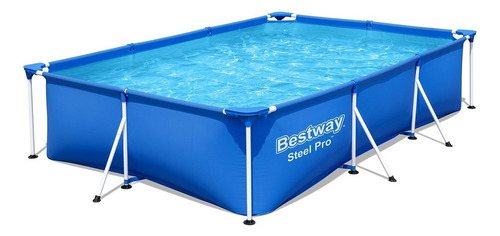 Bestway Alberca Estructural Rectangular Con Capacidad 2,3 L