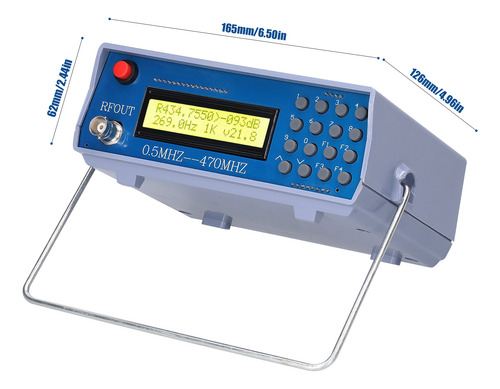 Gerador De Fonte De Sinal De Radiofrequência De 0,5 M-470 M