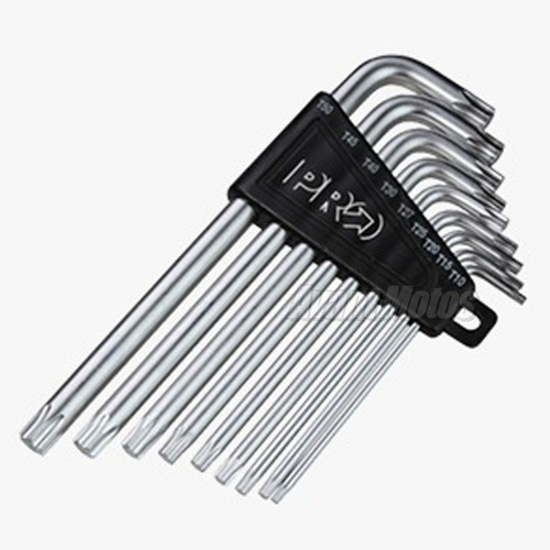 Juego De 9 Llaves Bicicleta Pro Torx Key 10-50 Avant Motos