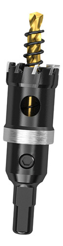 Cortador De Agujeros Profesional Con Llave, Acero De 22mm