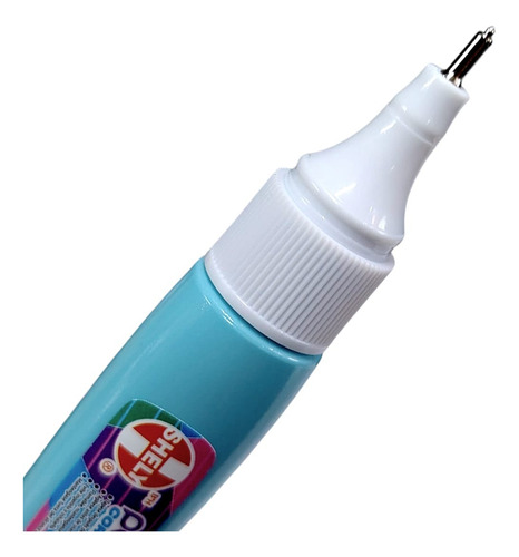 Pluma Correctora Shely Colores Pastel 12 Piezas